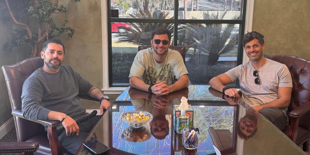 The TLV partners in the conference room